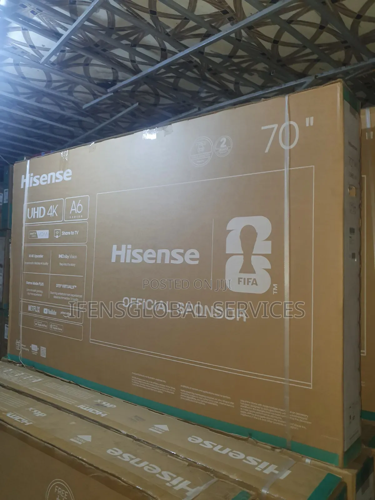 75" Qled Hisense Smart Television