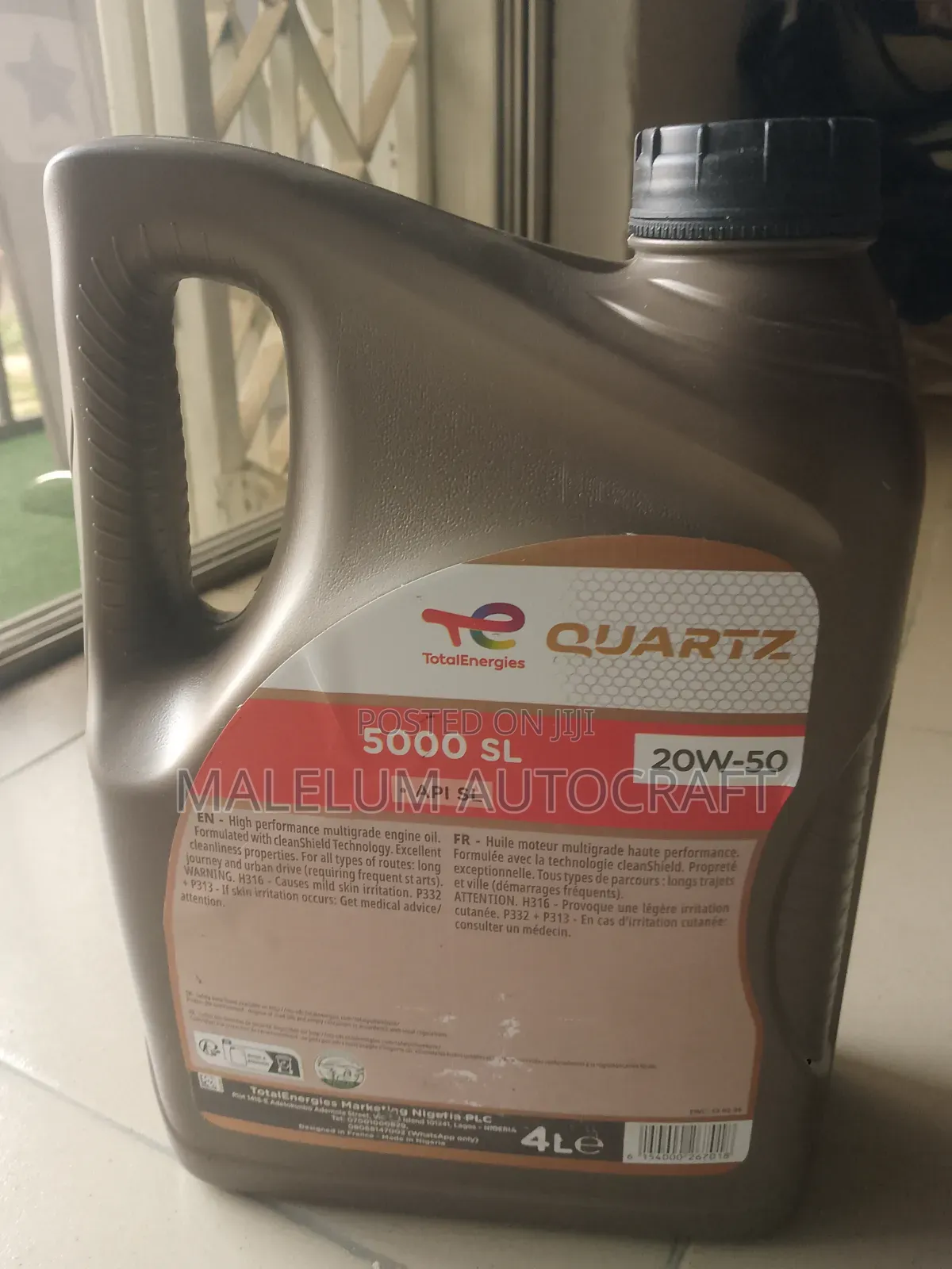 Total Energies Quartz 5000 Sl 20w-50