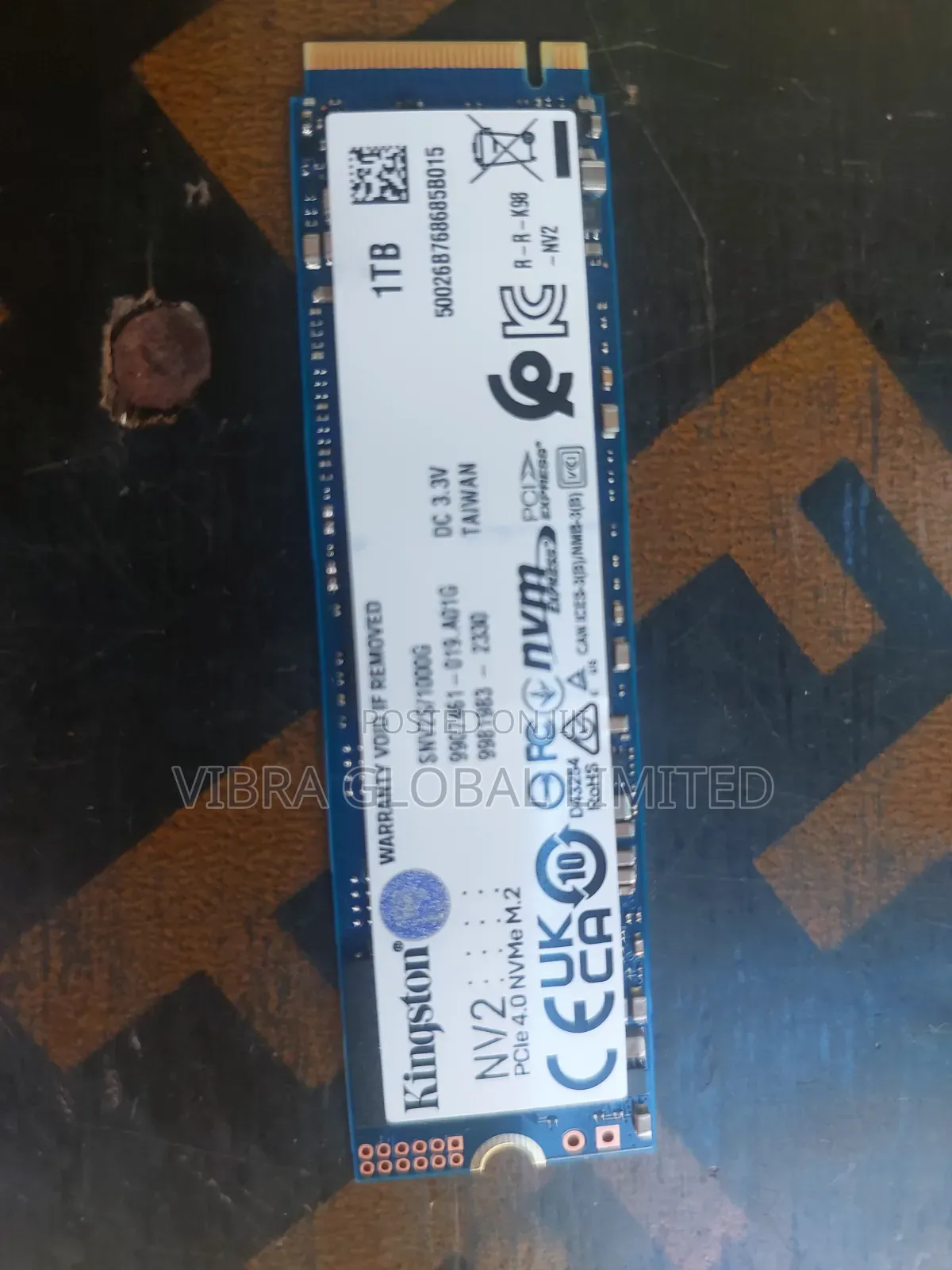 1tb SSD , Nvme, 1 Cut Card
