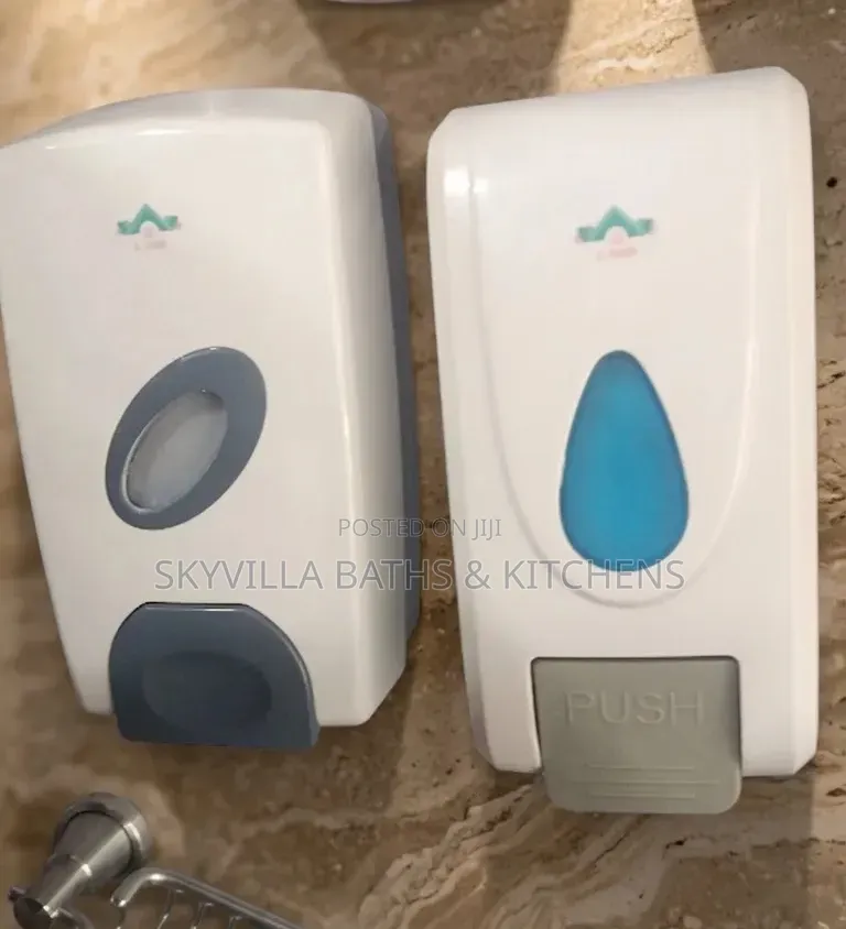 Wall-Mounted Dispensers Modern Soap Dishes
(Manual)