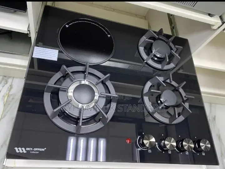 Turkish Built-in Gas 60cm Cooker 3 Gas Burners and 1 Electric Hotplate