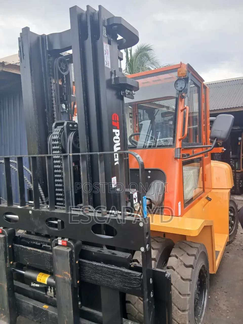 Etpower 2025 Brand New 7 Ton Triple Mast Forklift Heavy Industrial
