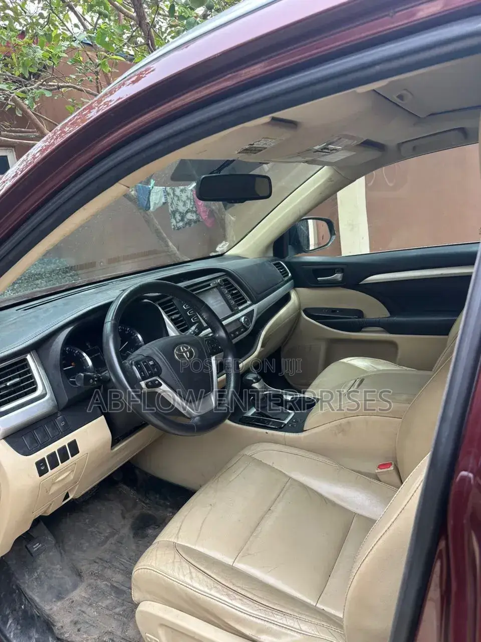 Toyota Highlander XLE 4dr SUV (3.5L 6cyl 6A) 2014 Burgundy