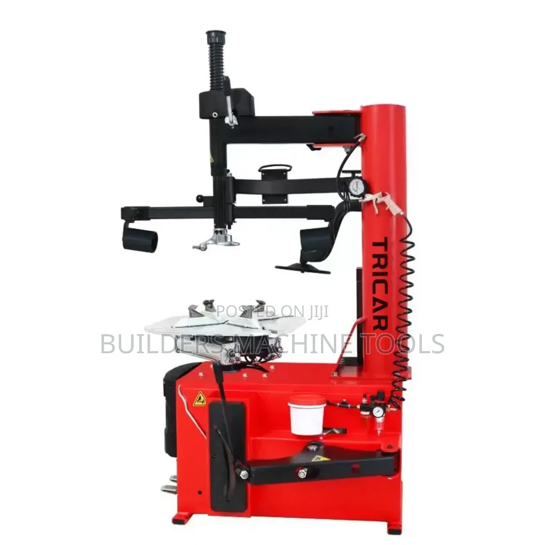 Tyre Changer With Supportive Arm