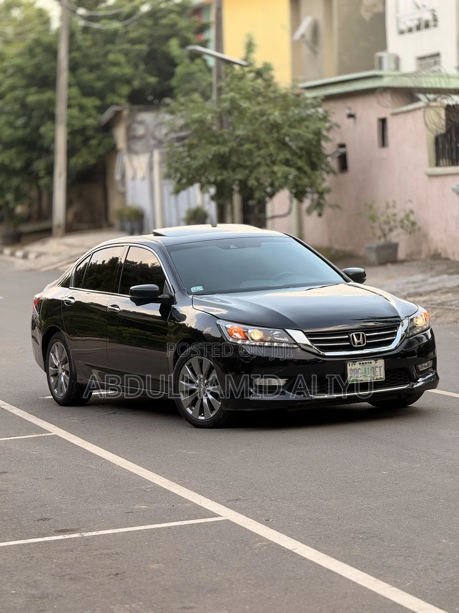Honda Accord EX-L V-6 4dr Sedan FWD (3.5L 6cyl 6A) 2013 Black