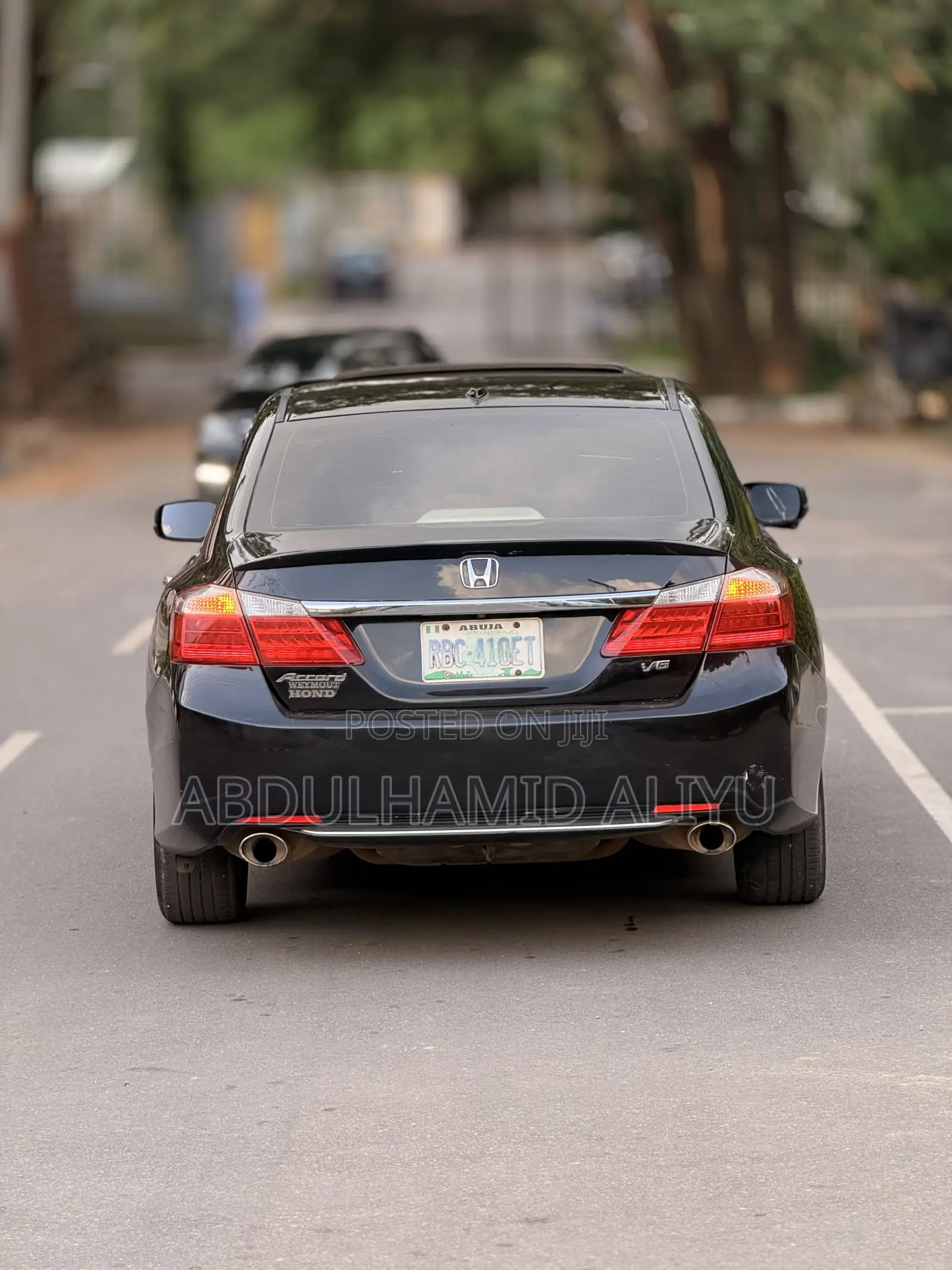 Honda Accord EX-L V-6 4dr Sedan FWD (3.5L 6cyl 6A) 2013 Black