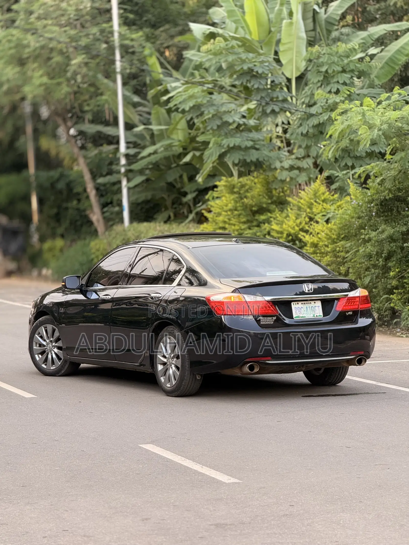 Honda Accord EX-L V-6 4dr Sedan FWD (3.5L 6cyl 6A) 2013 Black