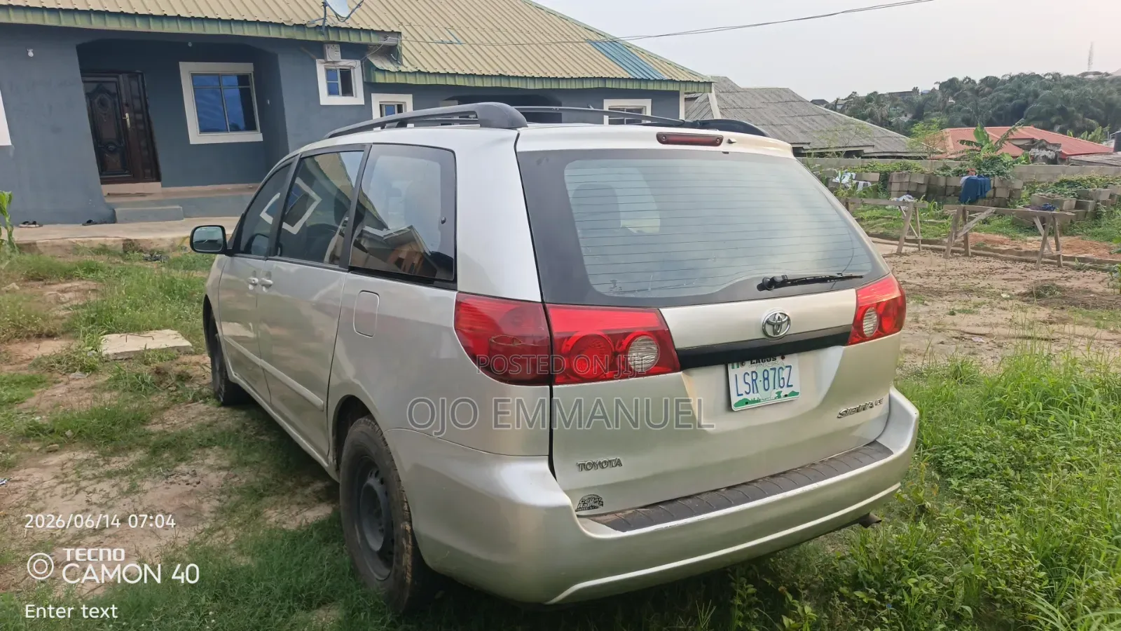 Toyota Sienna 2009 Silver