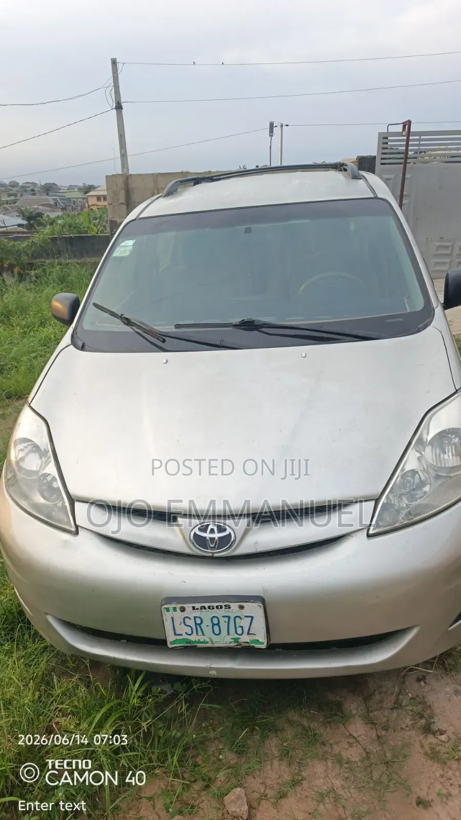 Toyota Sienna 2009 Silver
