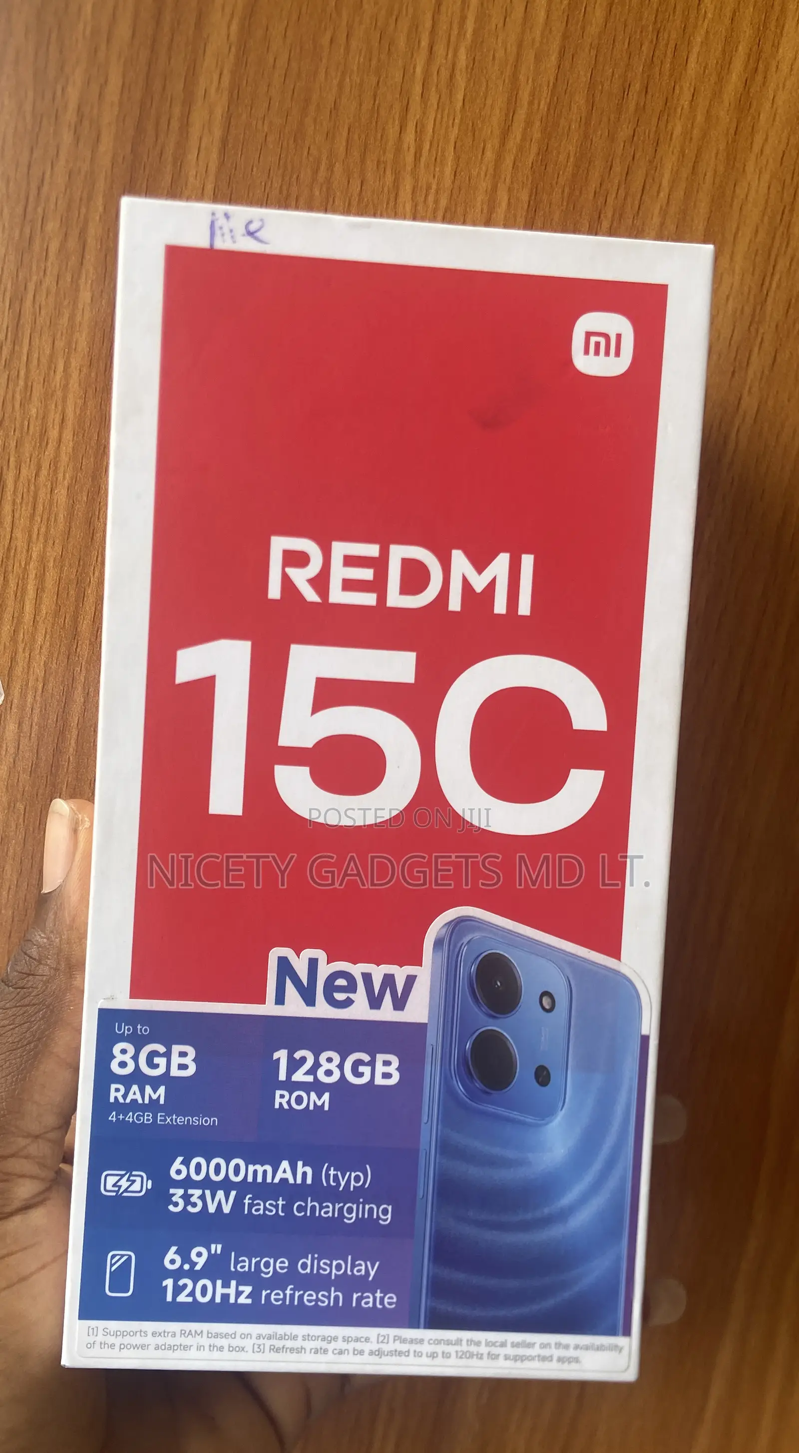 New Xiaomi Redmi 15C 4G 128 GB Red