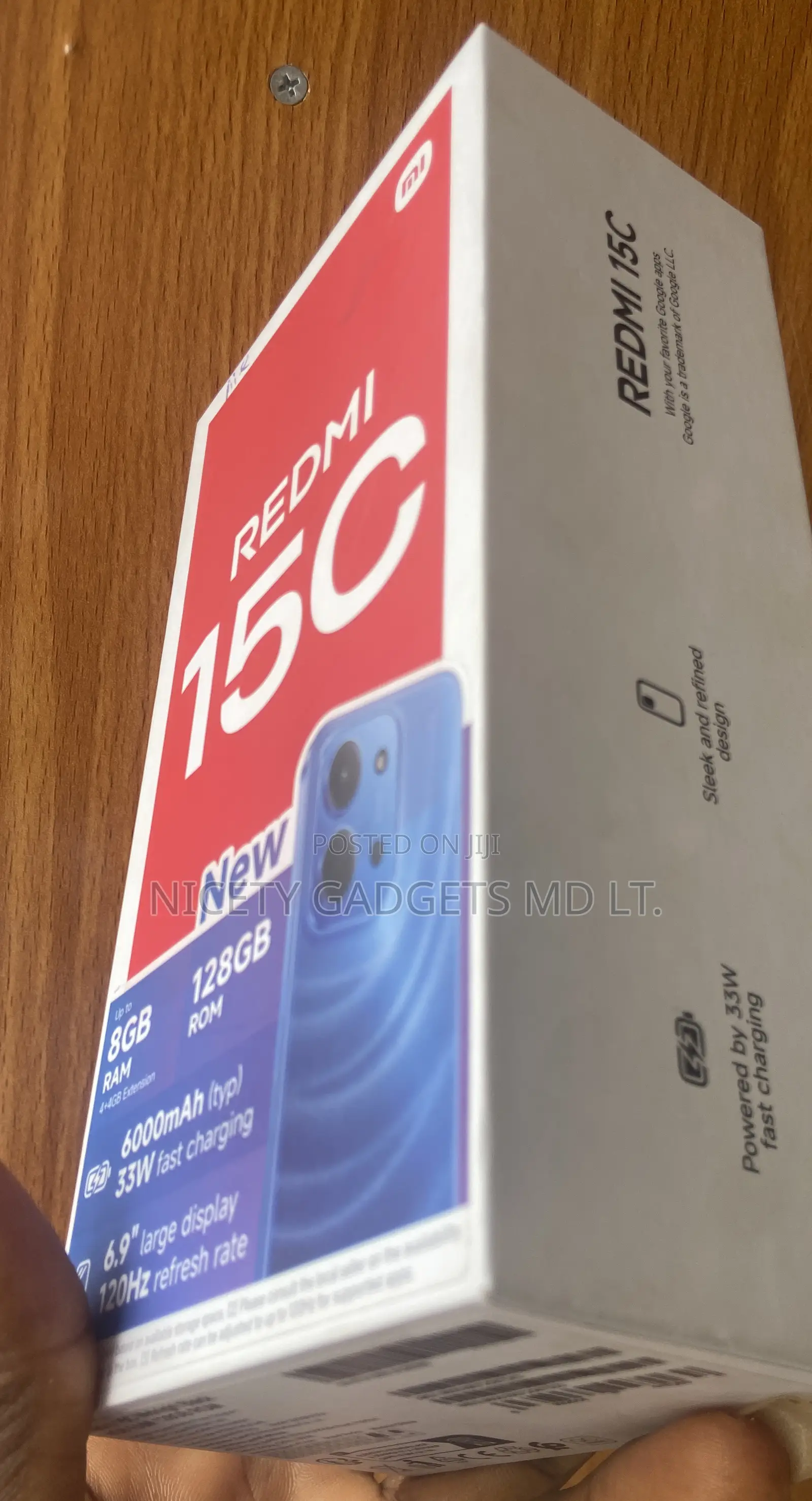 New Xiaomi Redmi 15C 4G 128 GB Red