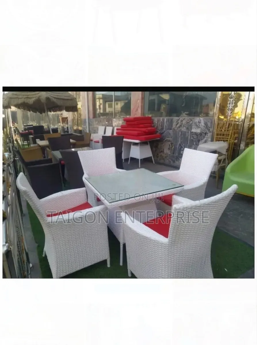 #2 Crafted Rattan Set of Chairs/Table