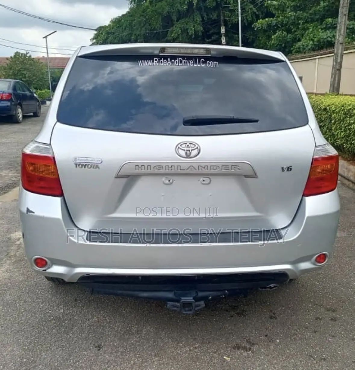 Toyota Highlander Sport 2008 Silver