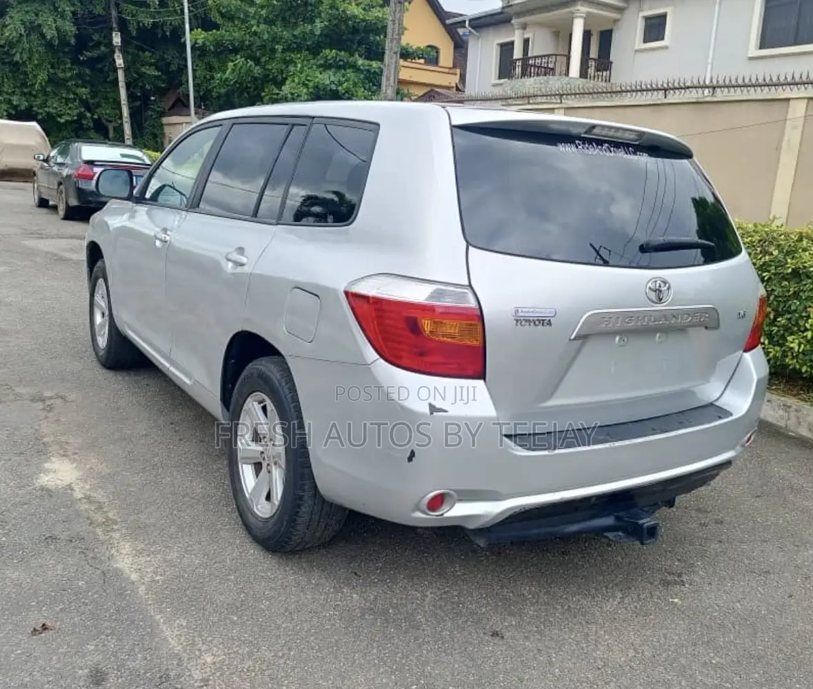 Toyota Highlander Sport 2008 Silver