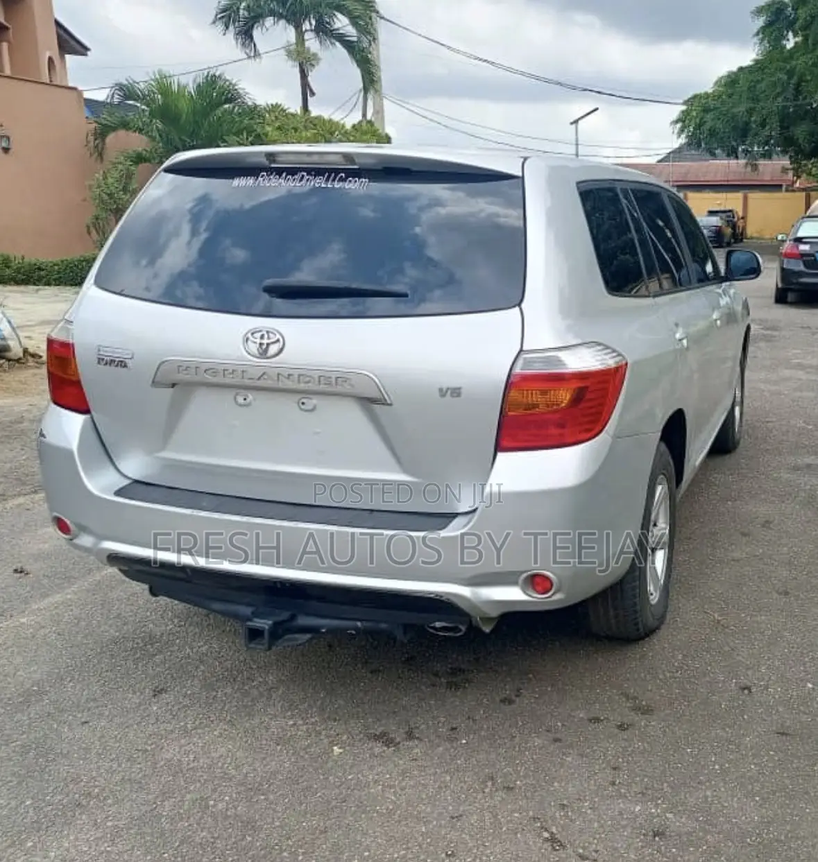 Toyota Highlander Sport 2008 Silver