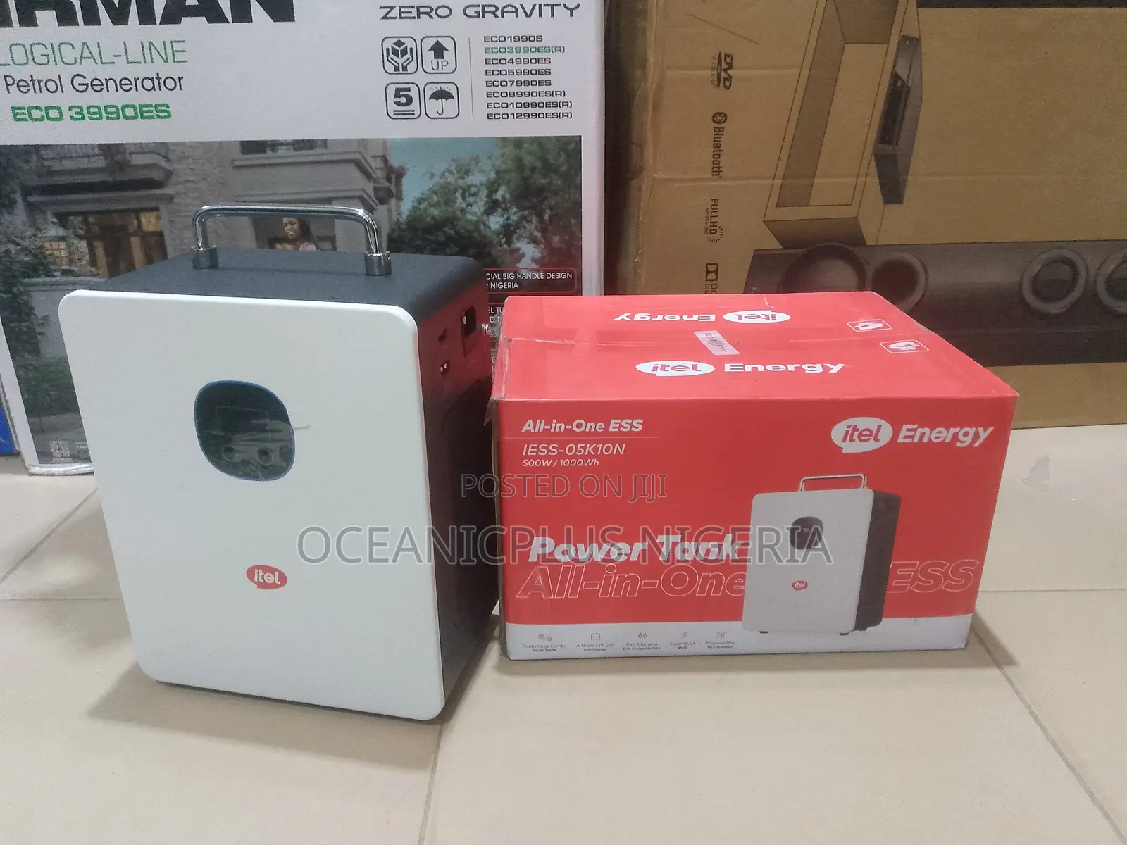 Itel Powertank Portable Lithium Power Station 500w