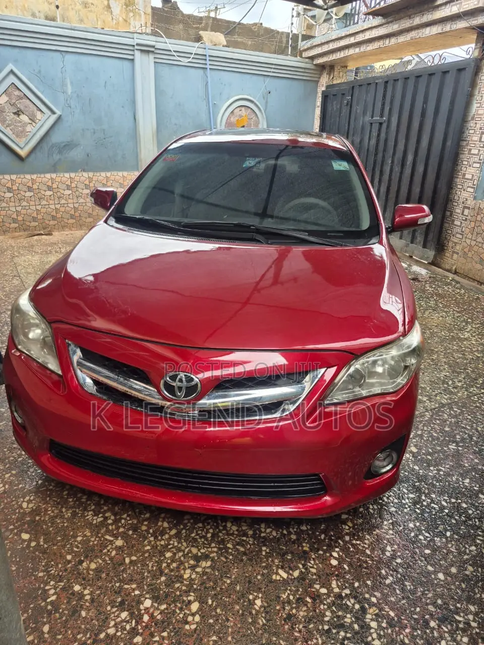 Toyota Corolla LE 4dr Sedan (1.8L 4cyl 4A) 2012 Red