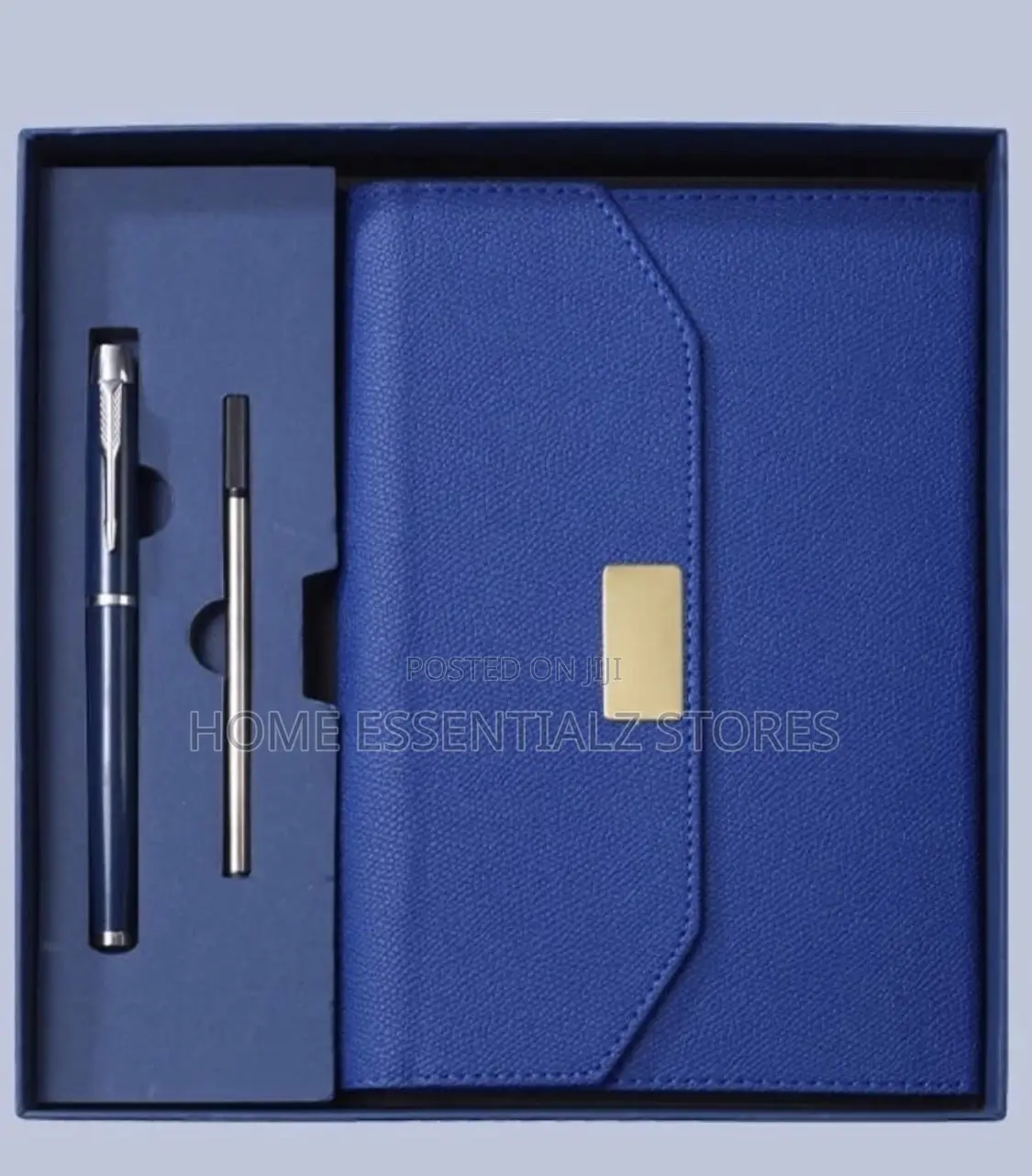 2-in-1 Pu Leather Notebook Metal Pen Gift Set - Corporate Gift Set