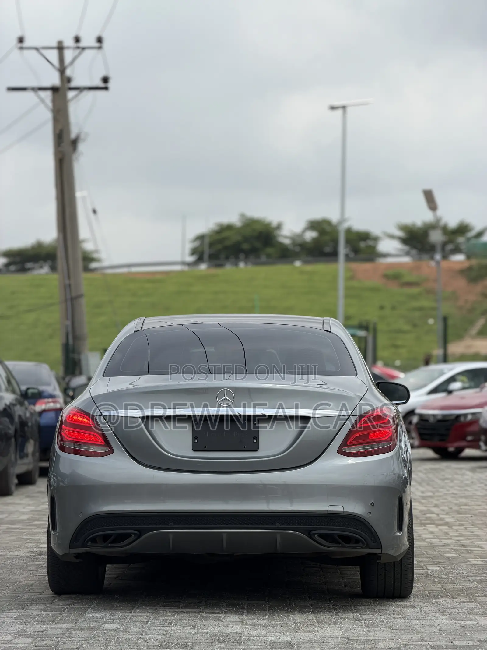 Mercedes-Benz C400 4Matic AWD Sedan (3.0L V6 7A) 2015 Gray