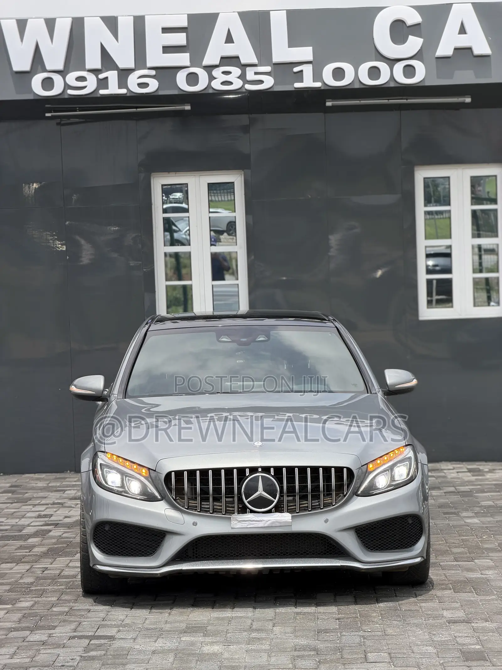 Mercedes-Benz C400 4Matic AWD Sedan (3.0L V6 7A) 2015 Gray