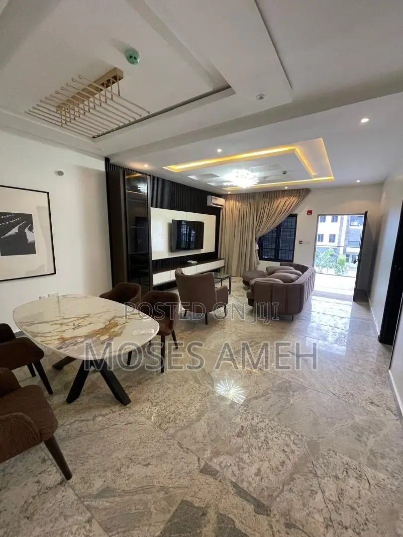 Furnished 2bdrm Block of Flats in Wuye for rent