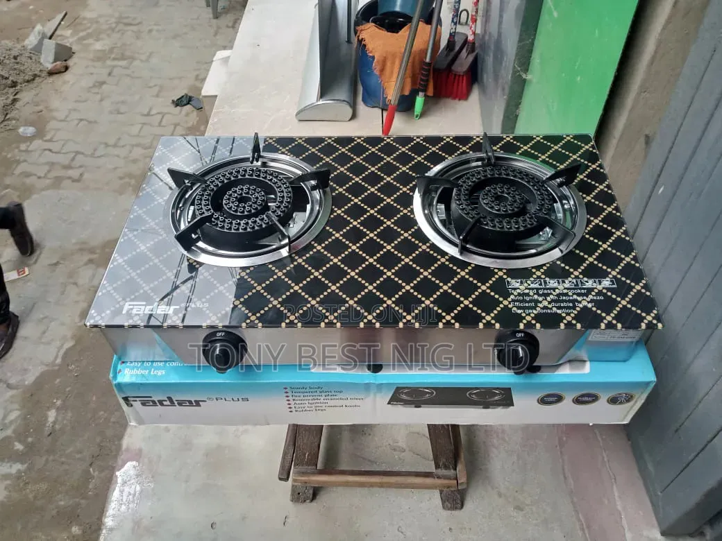 Fadar 2bn Original Table Gas Cooker Glass