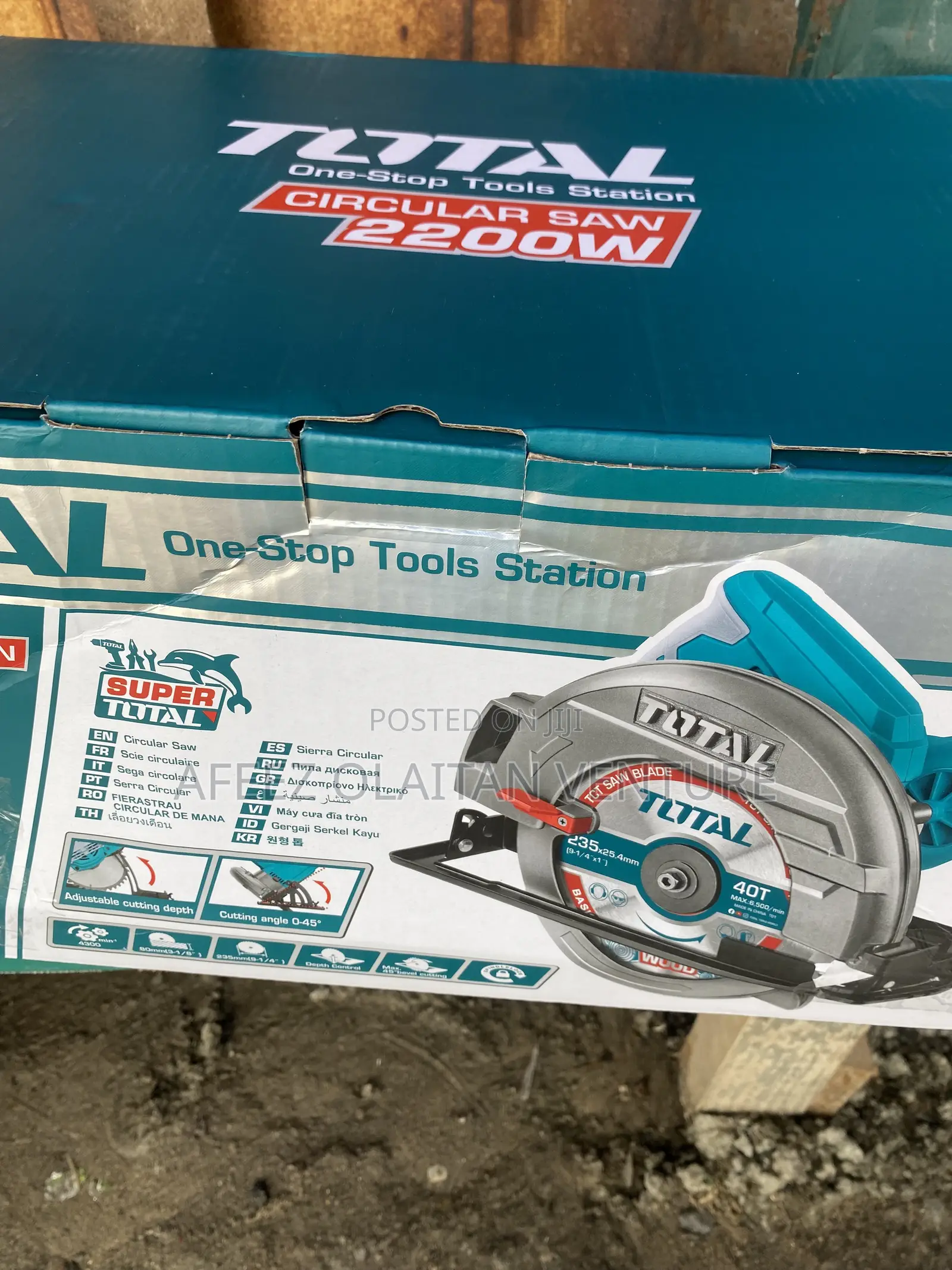 Total Circular Saw 2200w