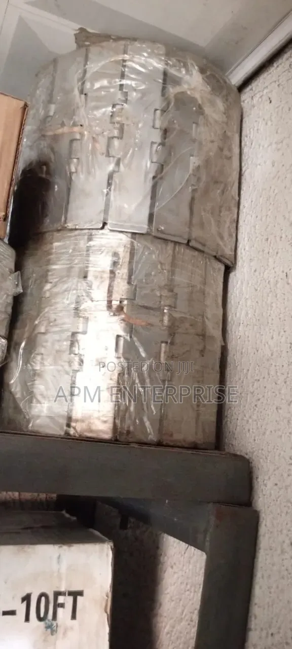 Conveyor Chain Stainless Metal Slat 71⁄2 Double Hinges