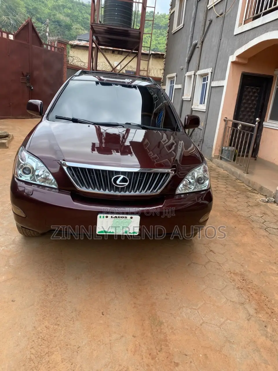 Lexus RX 2007 Burgundy