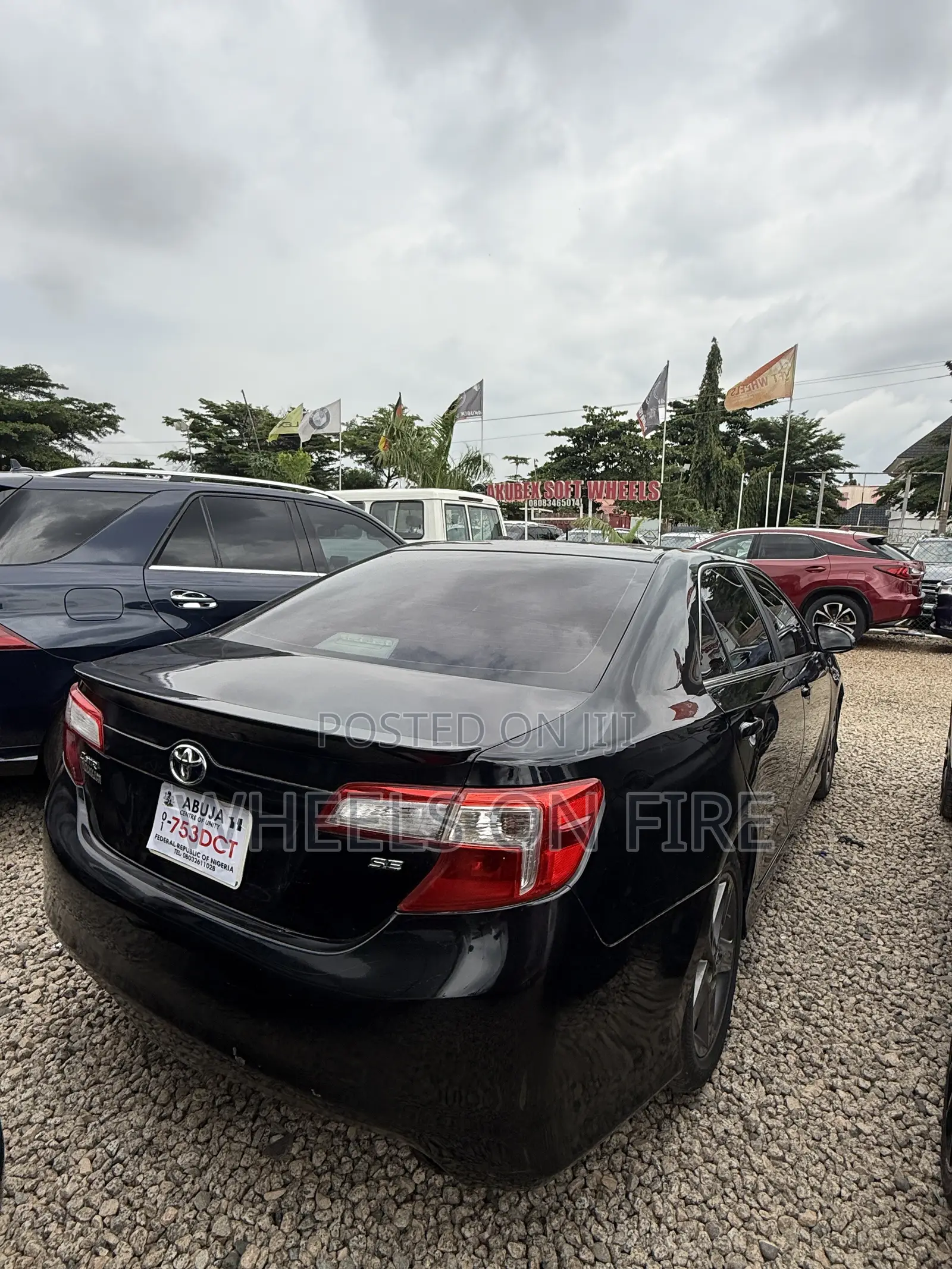 Toyota Camry SE 4dr Sedan (2.5L 4cyl 6A) 2012 Black