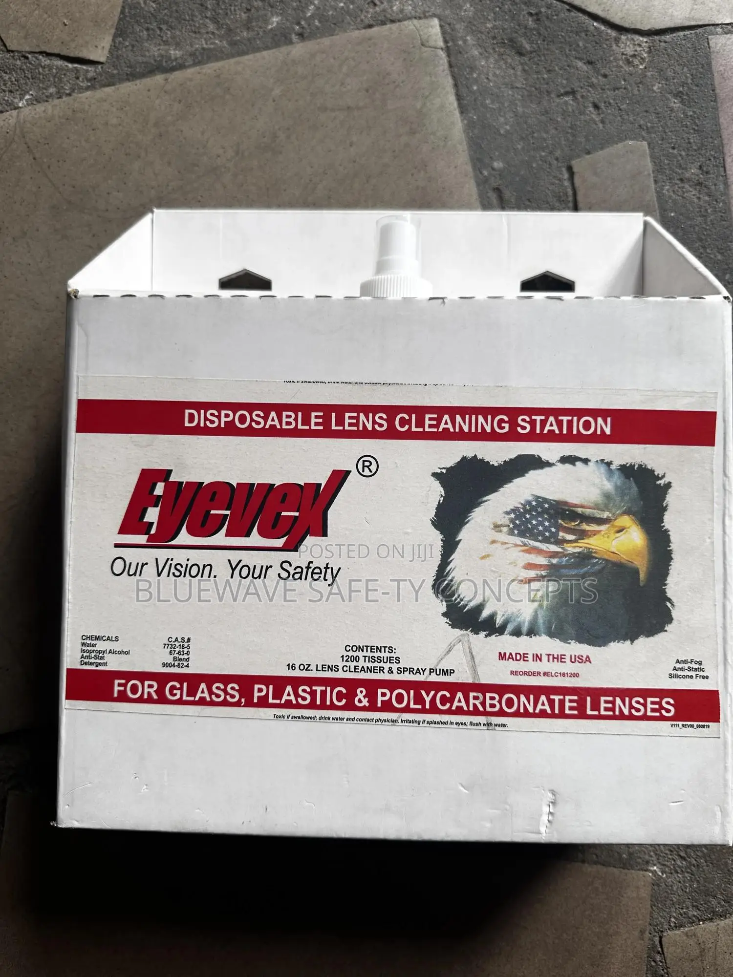 Disposable Lens Cleaning Station