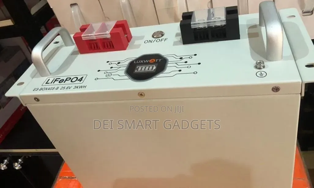 3kwh Luxwat Lithium Battery (25.6v 120ah)