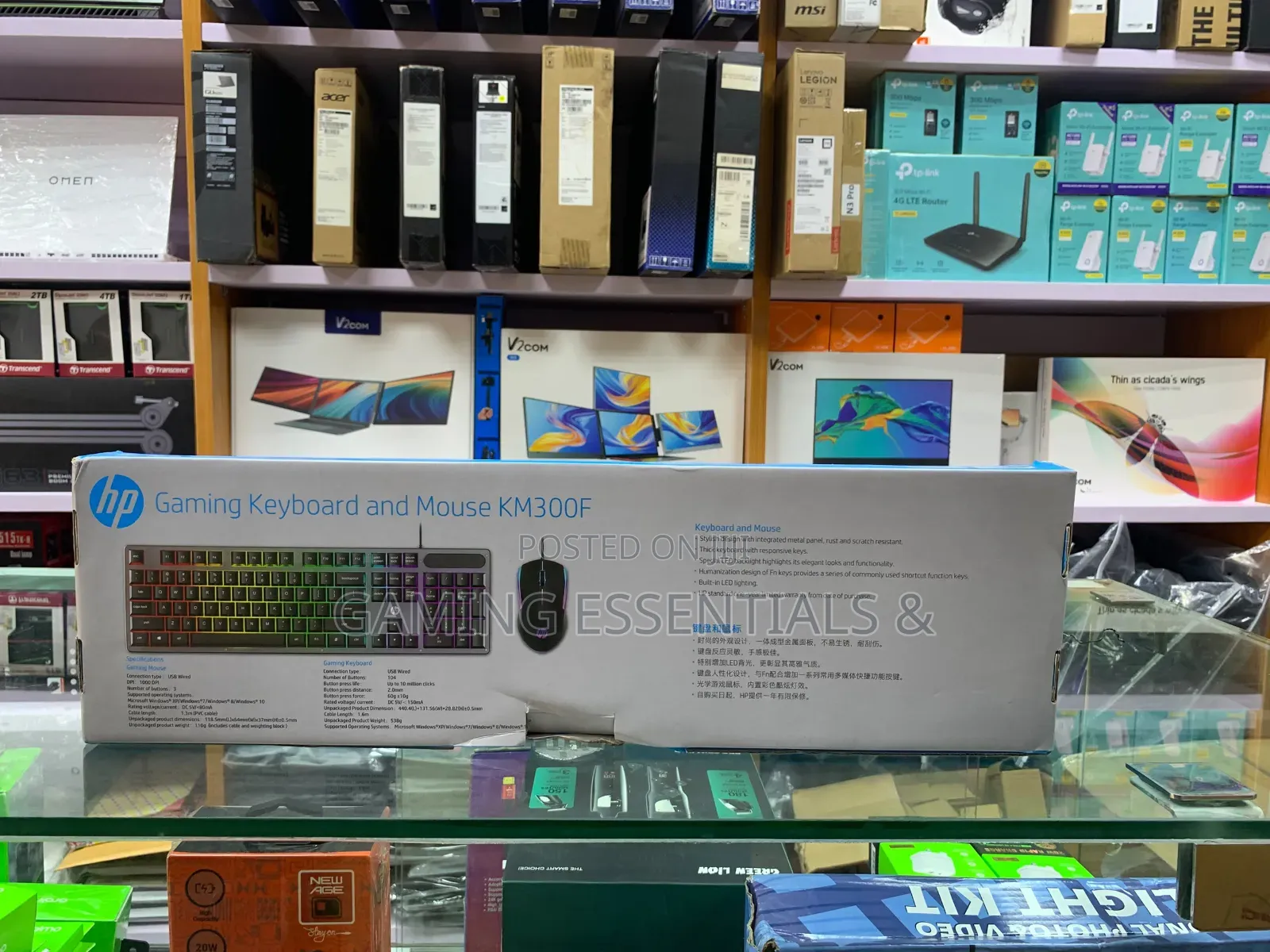 Hp Km300f Wired Keyboard and Mouse Combo