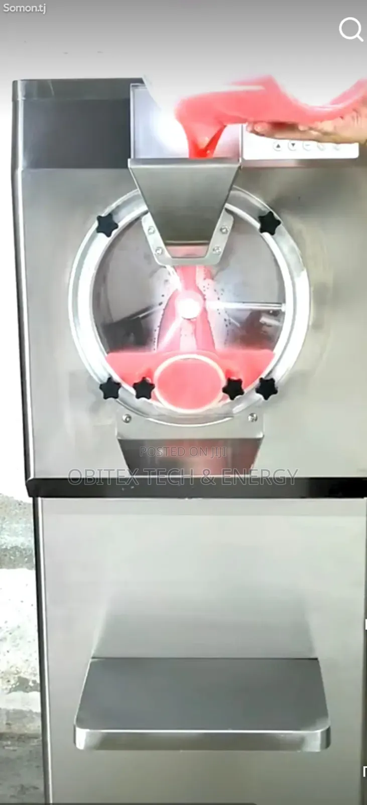 Commercial Italian Hard Ice Cream Gelato Batch Freezer Machine