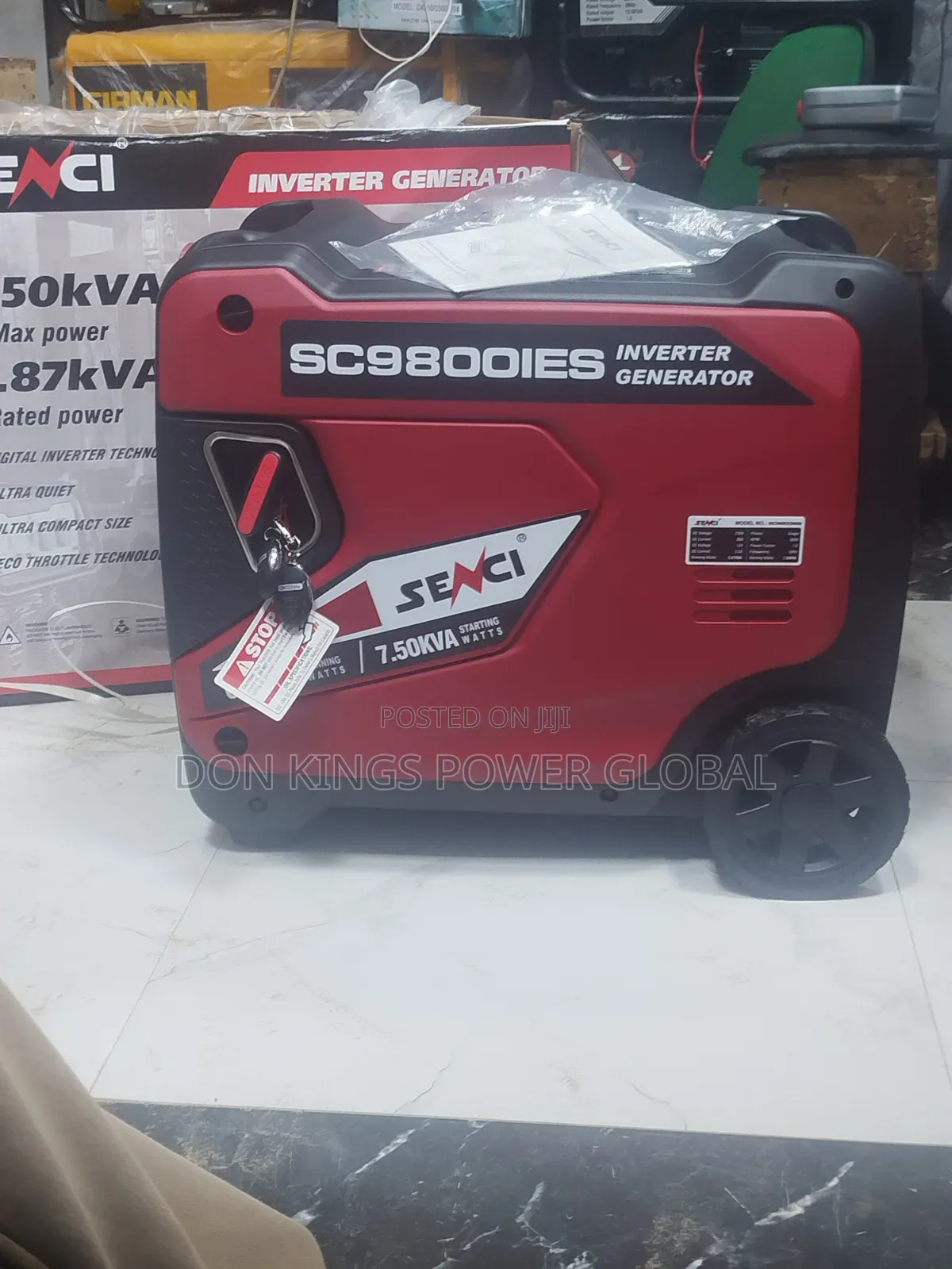 Sensei 7.5kva Silent Inverter Generator