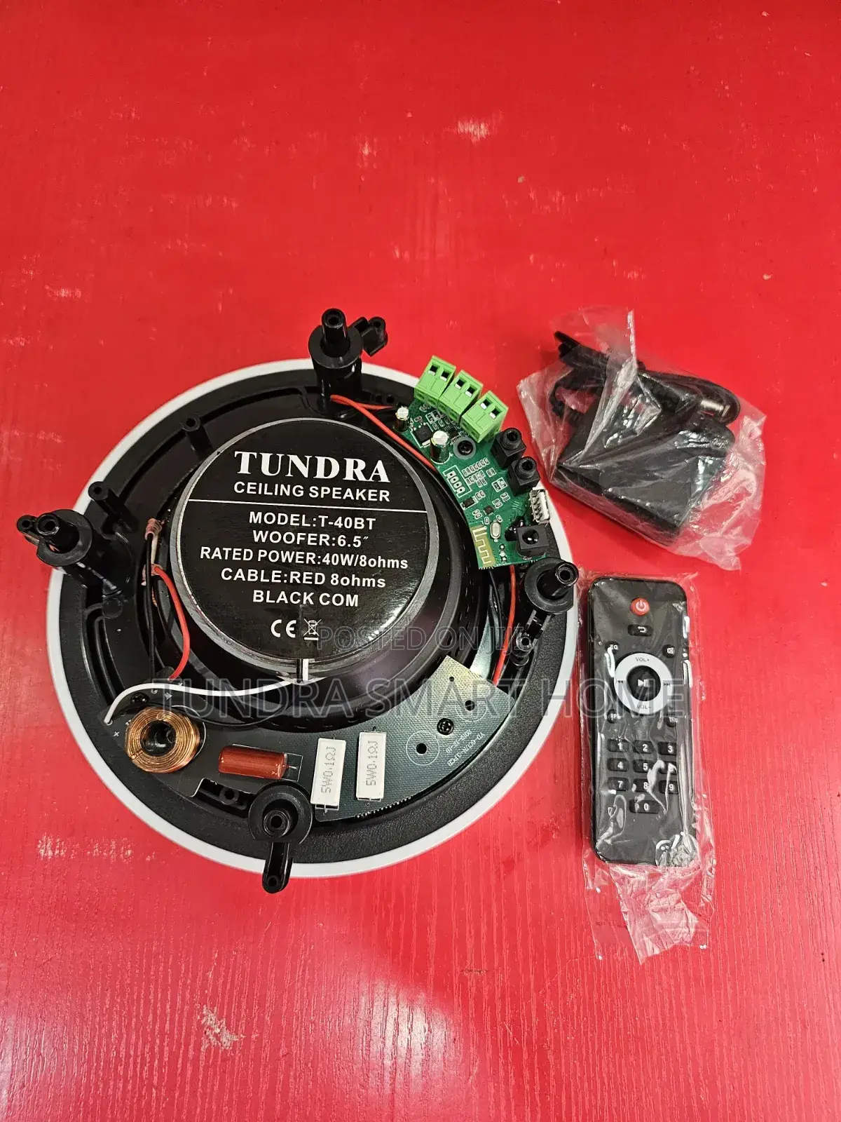 Tundra Single 40watts Frameless Bluetooth Speaker
