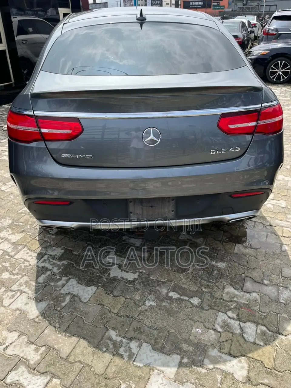 Mercedes-Benz GLE-Class AMG GLE 43 4MATIC 2017 Gray