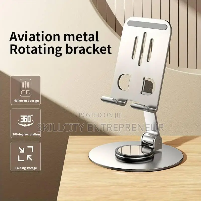 Rotating Metal Phone and Tablet Stand