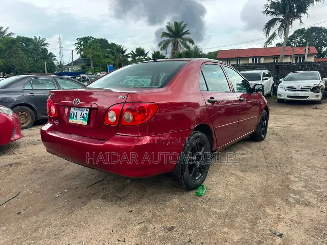 Toyota Corolla 2006 Maroon
