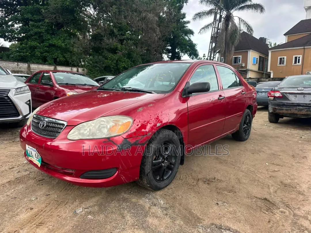 Toyota Corolla 2006 Maroon
