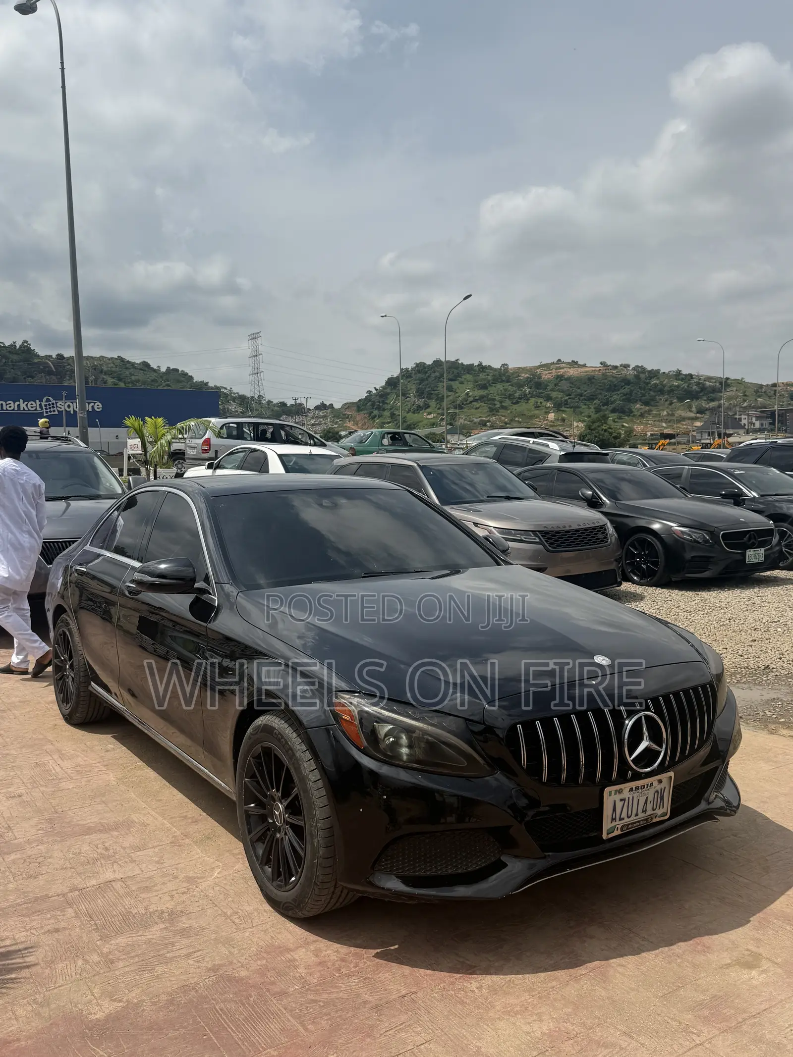 Mercedes-Benz C300 Luxury 4Matic Sedan AWD (2.0L 4cyl 7A) 2016 Black