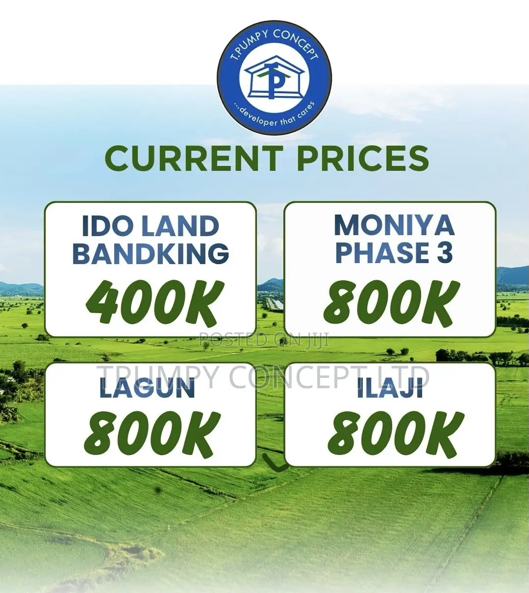 Premium Land Investment Ibadan | C of O| Tpumpy Concept