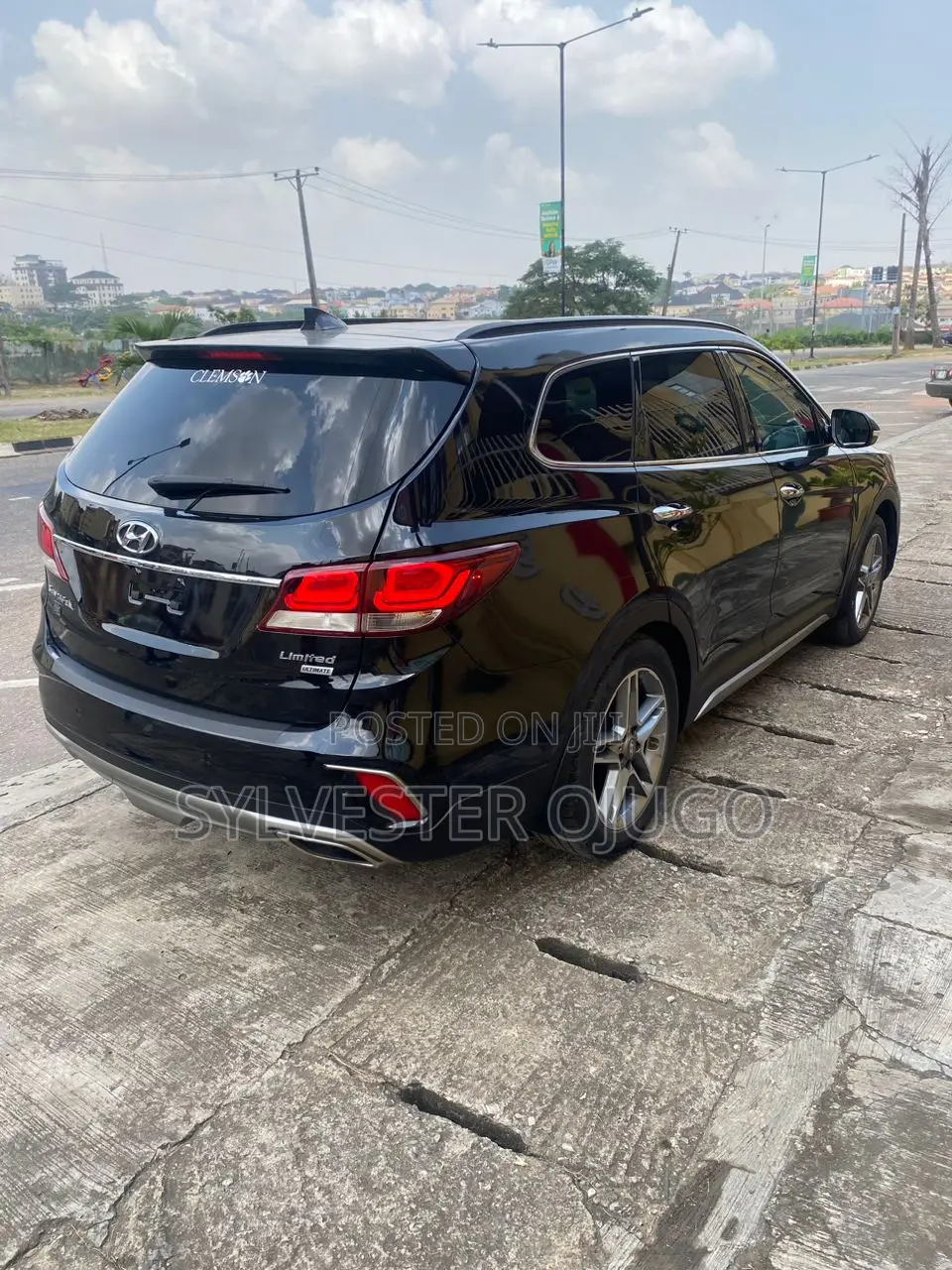 Hyundai Santa Fe Limited Ultimate AWD 2018 Black