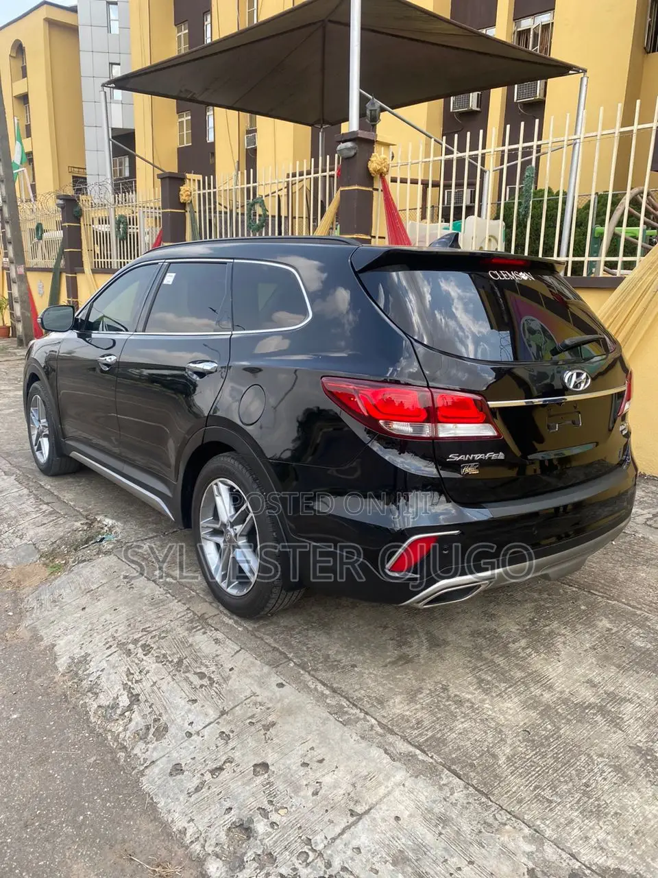 Hyundai Santa Fe Limited Ultimate AWD 2018 Black