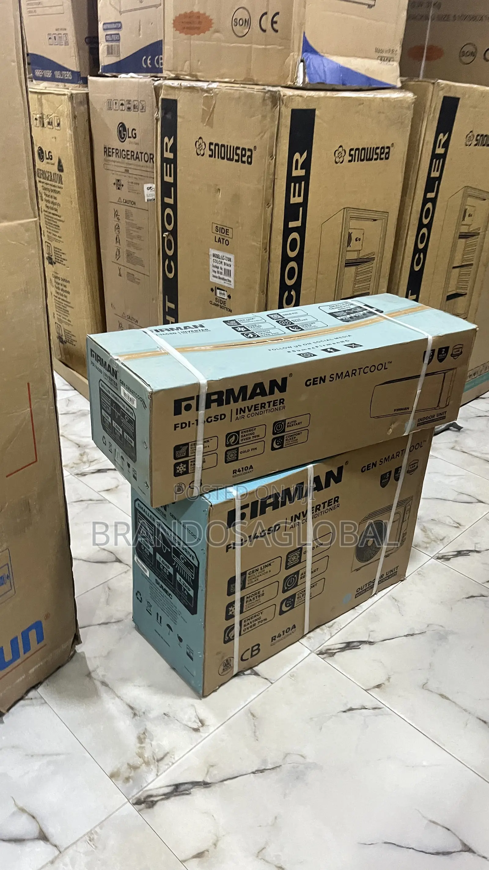 Firman 1.6hp Inverter Ac Fdi-14gsd – Heavy Duty Split Air Conditioner