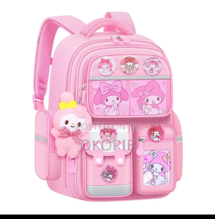 New Schoolbag for Elementary School, Lightweight, Large Capacity, Back
