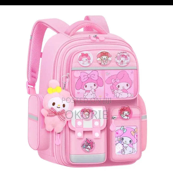 New Schoolbag for Elementary School, Lightweight, Large Capacity, Back