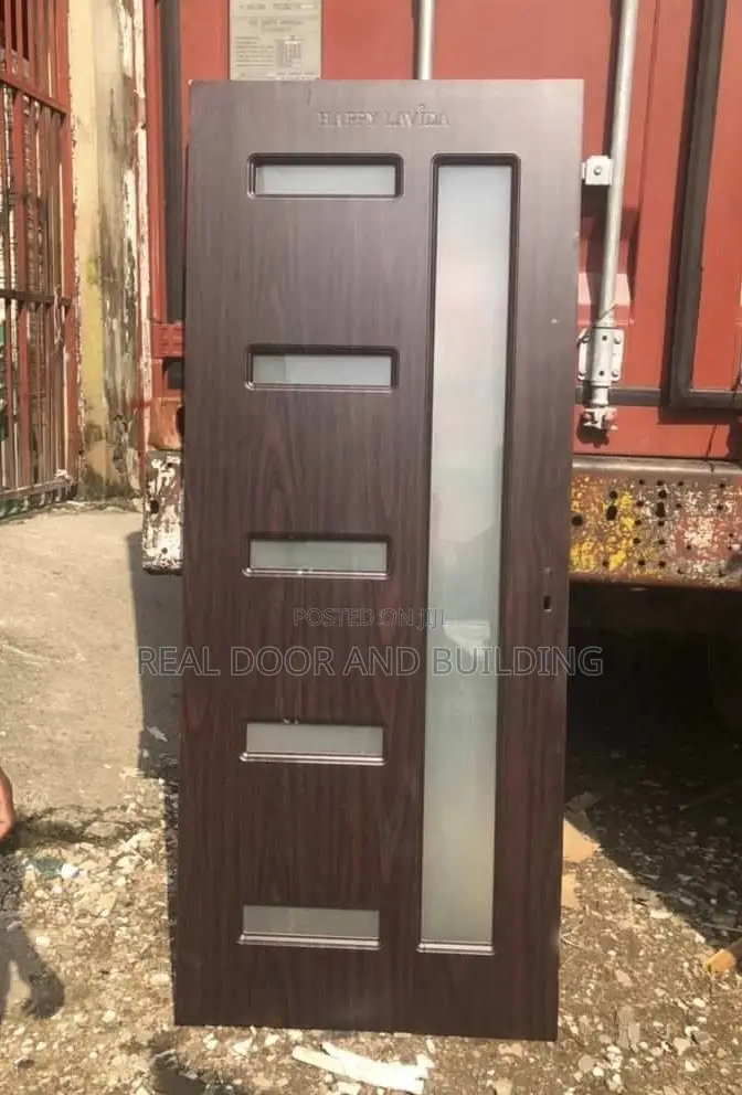 Kitchen Wooden Door With Glass (70lad)