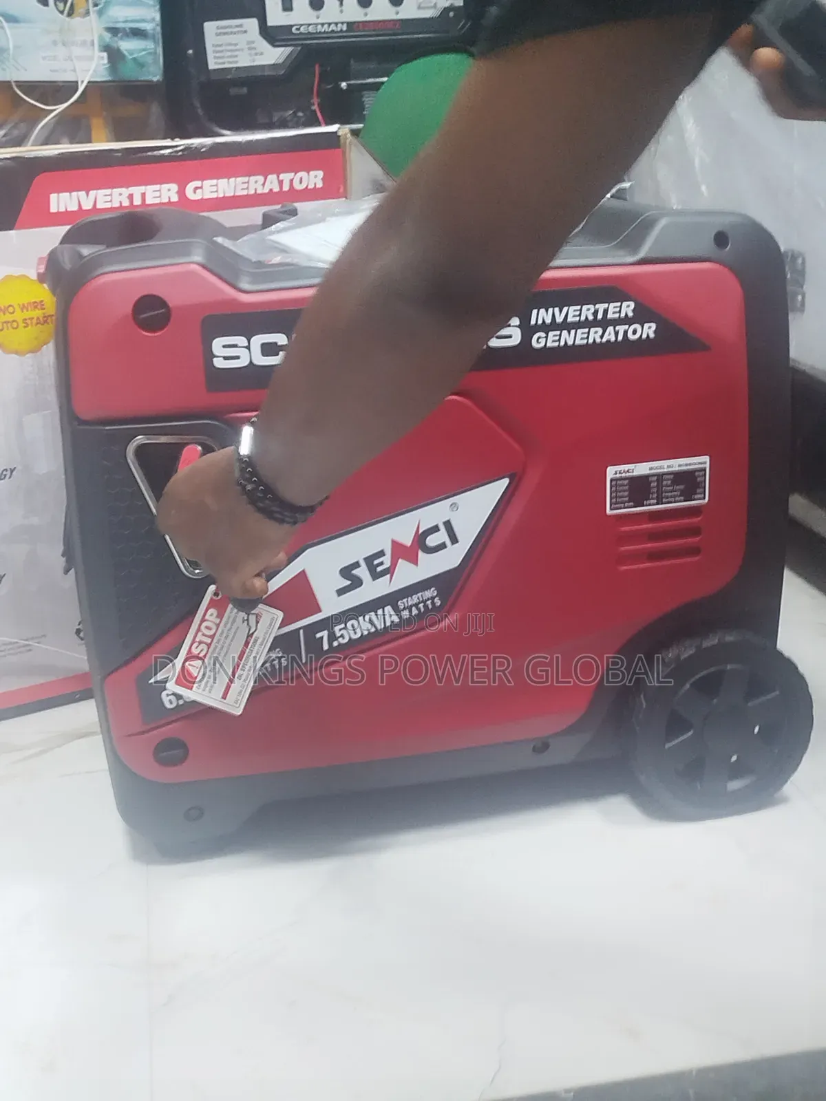 Sensei 7.5kva Low-Noise Generator With Stable Power Output