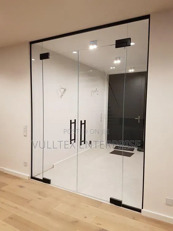 Fix+Double Glass Door
